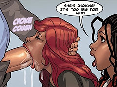 interracial comics bbc deep throat..