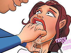 Let that cum go all the way..