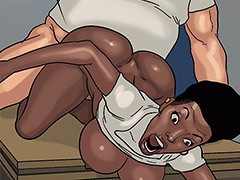 interracial comics bbc deep throat..