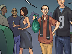 She was born to take black..