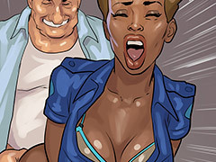 interracial comics bbc deep throat..