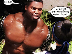 interracial comics bbc deep throat..