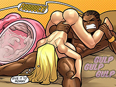 interracial comics bbc deep throat..