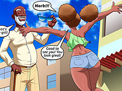 interracial comics bbc deep throat..