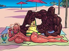 interracial comics bbc deep throat..