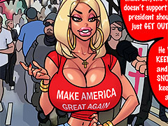 I fuckin' dare your bimbo..